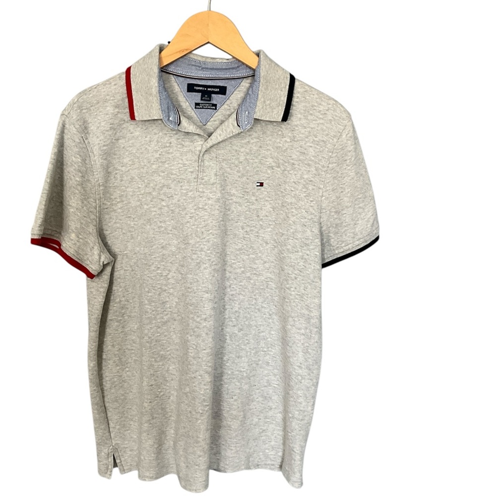 Tommy Hilfiger Gray Polo Shirt for Men